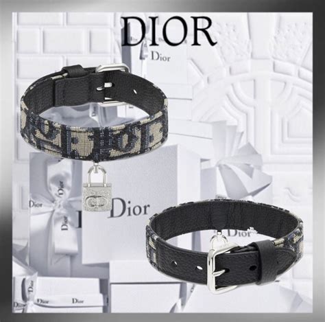 dior dog collars.